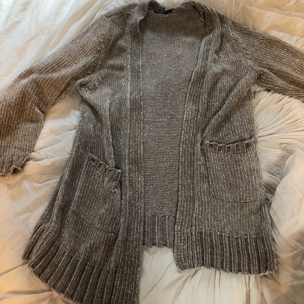 Brave Soul London “Chenille” cardigan size M